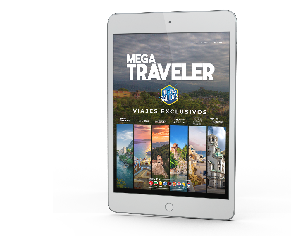 Revista de viajes mensual Mega Travel